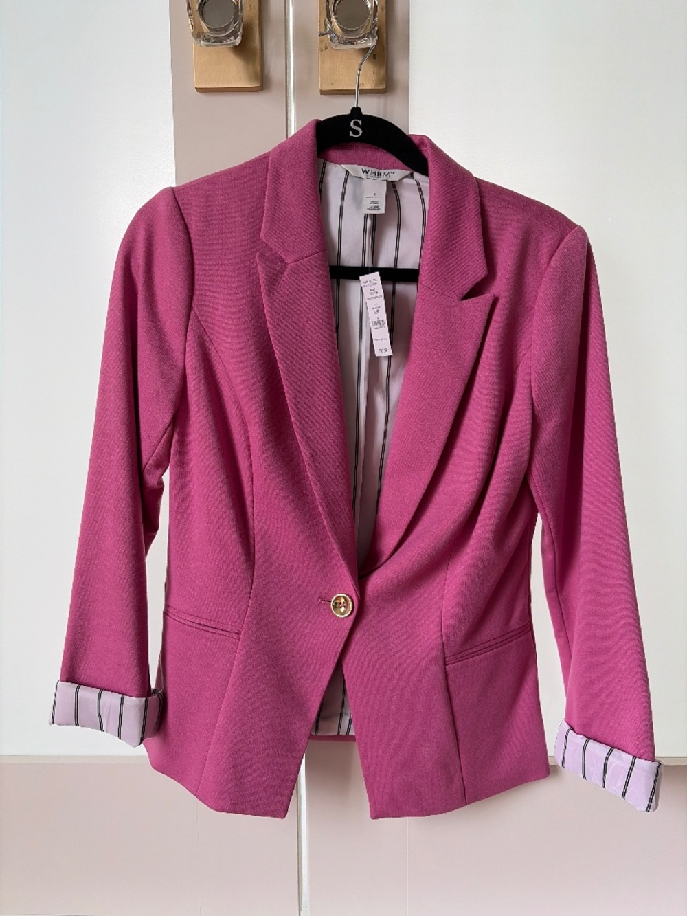 Women’s knit blazer